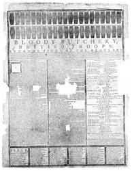 Blutiges Gemetzel der britischen Truppen, Salem 1775