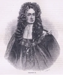 Charles II (1664), Illustration aus Cassell
