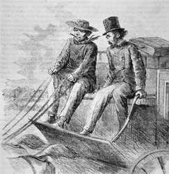 Charlie Parkhurst (1812-79) Kutscher des Alten Westens