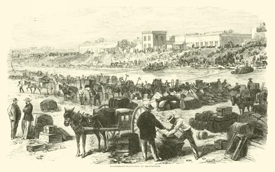 Konföderierte Evakuierung von Brownsville, November 1863