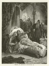 Tod von Kaiser Friedrich II.