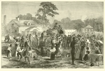 Exodus der Konföderierten aus Atlanta, September 1864