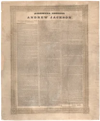 Abschiedsrede von Andrew Jackson, 1837