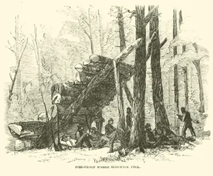 Feuerfest, wo Sedgwick fiel, Mai 1864