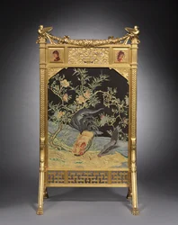Feuerschirm, Herter Brothers, ca. 1878-1880