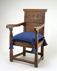 Großer Stuhl, Essex County, Massachusetts, 1640-85