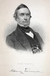 Henry Grinnell, Illustration aus Henry Grinnell (1799-1874); The second Grinnell Expedition in Search of Sir John Franklin...