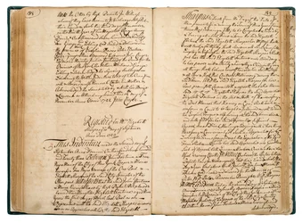 Vertrag von Elizabeth Fortune, 10. September