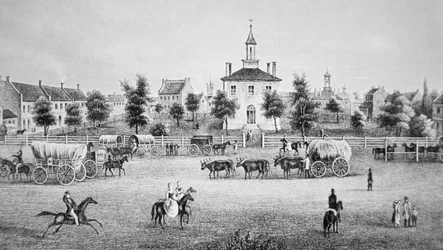 Unabhängigkeit, Missouri, ca. 1850