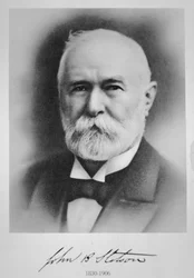 John B. Stetson (1830-1906), amerikanischer Hutmacher aus Philadelphia