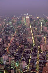 Manhattan bei Nacht
