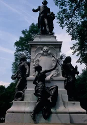 Denkmalstatue für General Gilbert de Lafayette, 1891