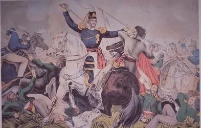 Mexikanisch-Amerikanischer Krieg (1846-48), Kampf von Oberst Harney bei Madelin in der Nähe von Veracruz