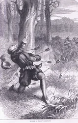 Ermordung von Whites Assistenten, Illustration aus Cassell