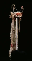 Zeremonielle Kopfbedeckung der amerikanischen Ureinwohner