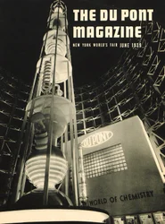 New York Weltausstellung, Titelseite des DuPont Magazins, Juni 1939