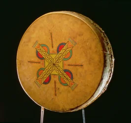 Osage-Trommel aus Oklahoma