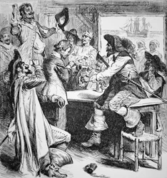 Piraten feiern in Charleston