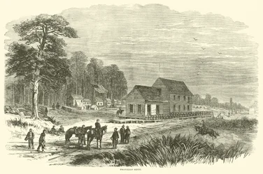 Pocotaligo Depot, Januar 1865
