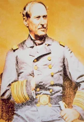 Porträt von David Glasgow Farragut (1801-70), Unionsadmiral