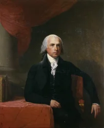 Porträt von James Madison