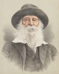 Porträt von Walt Whitman (1819-91)
