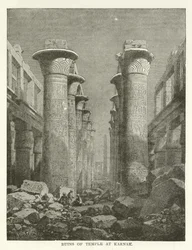 Ruinen des Tempels von Karnak