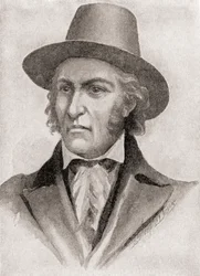 Samuel Chester Reid, Kommandant eines Freibeuters während des Krieges von 1812, aus 