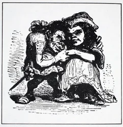 Skandinavische Elfen, aus Der Weltführer zu Gnomen, Feen, Elfen und anderen kleinen Leuten von Thomas Keightley (1789-1872) veröffentlicht 1880