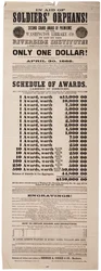 Zweite große Prämien der Washington Library Co zur Unterstützung der Riverside Institution!, 20. Mai 1867
