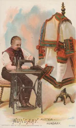 Nähmaschine, Ungarn, Österreich-Ungarn