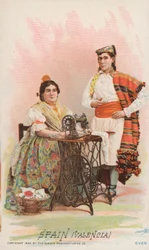 Nähmaschine, Spanien, Valencia