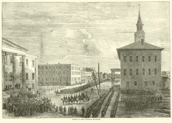 Shermans Armee betritt Savannah, Dezember 1864