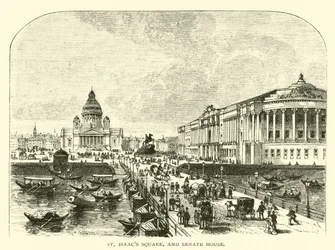 Isaaksplatz und Senatshaus