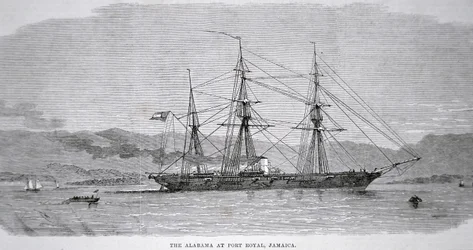 Die Alabama in Port Royal, Jamaika