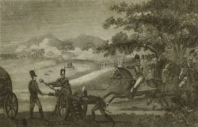 Die Schlacht von Guilford, 1780-90