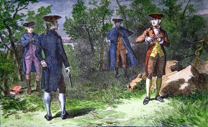Das Burr-Hamilton-Duell