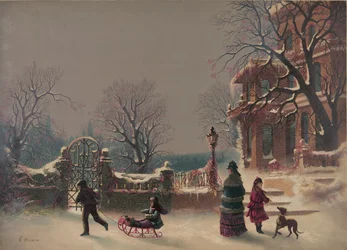 Der erste Schnee, 1877