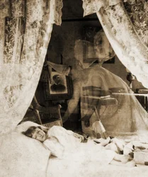Der Schutzengel, 1901 (Stereograph)