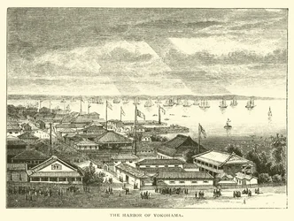 Der Hafen von Yokohama
