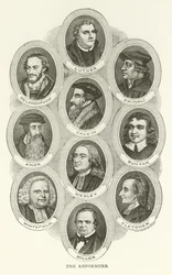 Die Reformatoren, Luther, Melanchthon, Zwingli, Calvin, Knox, Bunyan, Wesley, Whitefield, Fletcher, Miller