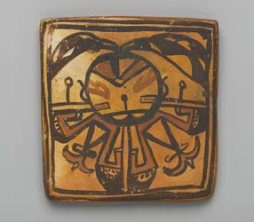 Fliese, hergestellt in Mesa, Arizona von den Hopi