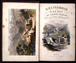 Titelseite von California, its past history, its present position, its future prospects von G.A. Fleming, 1850