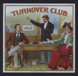 Turnover Club, Zigarrenetikett