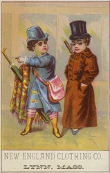 Gut gekleidete Kinder