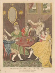 Der verlorene Sohn schwelgt mit Huren