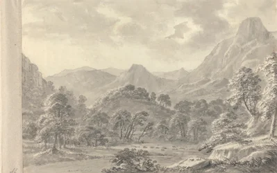 In der Nähe des Wyburn-Sees