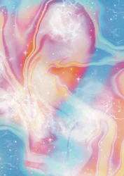 Ätherische Marmor-Galaxie