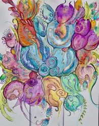 Verspielter Blumetraum