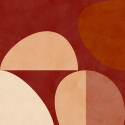 Herbst Mid-Century Erdige